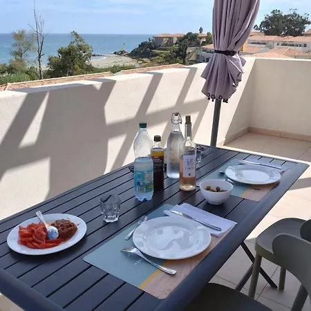 T3 Corse Vue Mer. Pieds Dans L'eau N164 *